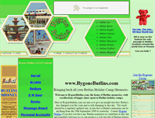 Tablet Screenshot of bygonebutlins.com